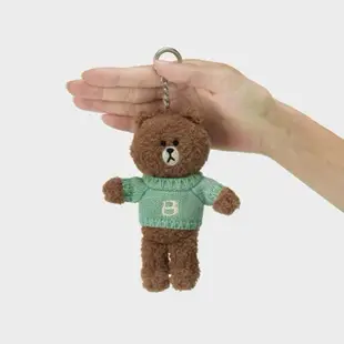📍Chilling Bubble | LINE FRIENDS 熊大毛衣娃娃背包吊飾 韓國品牌代購 現貨