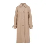 [Akris] Akris-Camel Multicolor Wool Flannel Coat-Donna 40 IT