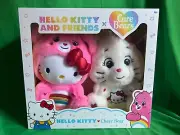 NEW Hello Kitty And Friends x Care Bears Plush Set