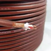 Oxygen Free Copper Matte Brown Microphone Cable Microphone Cable Mixing Cable