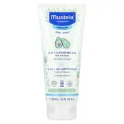 Mustela, Baby, 2 in 1 Cleansing Gel, Hair and Body, Normal Skin, 6.76 fl oz (200 ml)