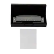 C Key 10-Hole Harmonica - 20 Tones, Professional Wind Instrument for Beginners