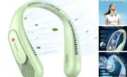 Neck Fan, Hands Free Bladeless Neck Fans Portable Rechargeable, 6000 mAh