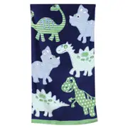 Onkaparinga Kids 60x120cm Beach/Pool Towel Soft Absorbent Cotton Patterned Dinos