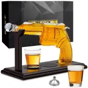 Whiskey Decanter Sets for Men with Glasses, Whiskey Gifts for Men, Home Bar A...