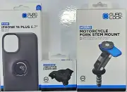 QUAD LOCK KIT APPLE iPHONE 16+ Case, Dampener, Fork Stem Mount *EXPRESS*