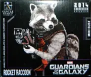 Rocket Raccoon Mini Bust Gentle Giant SDCC 2014 Guardians of the Galaxy New #165