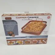 Copper Crisper By Copper Chef 2 piece set Transform your oven into an air fryer