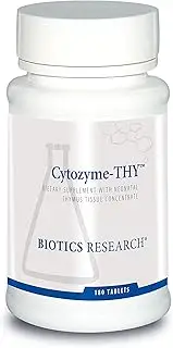 Biotics Research Cytozyme-ThyTM - Neonatal Thymus Concentrate. Supports Health of The Thymus Gland. Healthy Immune Response and Inflammatory Processes. Supports Immune System (180)