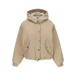[Brunello Cucinelli] Brunello Cucinelli Zip-up Bomber Jacket 38 IT NEUTRALS