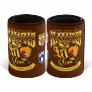Hawthorn Hawks AFL Retro Design Beer Can Bottle Cooler Stubby Holder Cosy