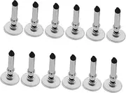 Generic 12pcs Touch Stylus Disc Tips for Stylus Disc Stylus Replacement Stylus Tips Stylus Tips Replacement Pen with Stylus CD Touchscreen Pen Refill Tips US Pen Silver