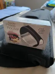 New: Stainless Steel Garlic Press Rocker