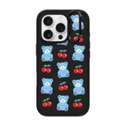 iPhone 16 Pro Impact Ring Stand Case MagSafe Compatible Cherrie Bear