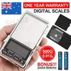 500g 0.01 DIGITAL POCKET SCALES JEWELLERY ELECTRONIC milligram micro mg NEW