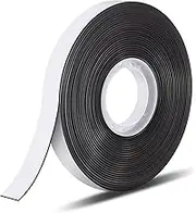 150 ft Magnetic Tape Magnetic Strips with Adhesive Backing Flexible Adhesive Magnet Magnetic Tape Strips Magnet Roll for Office Home School Crafts Art Project Whiteboard Organization Supplies