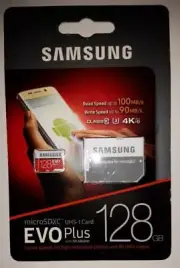 Samsung EVO Plus 128GB microSDXC UHS-I Memory Card (2017) MB-MC128GA/AM