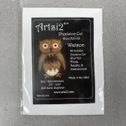 Needlwork Wool Felt Kit Watson The Owl - Small Size 5.5" x 5.25"