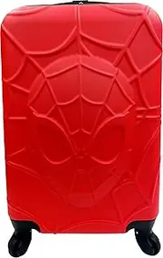 [Fast Forward] Kids Licensed Hard-Side 21” Spinner Luggage Lightweight Carry-On Suitcase, multicolored, Carry-On 21 Inch, Spider-man