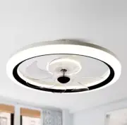 Oaks Aura 20in.LED Smart App Remote Control Ceiling Fans w/ Lights DC Motor