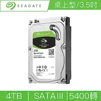 在飛比找Yahoo奇摩購物中心優惠-Seagate希捷 新梭魚BarraCuda 4TB 3.5