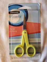 Fiskars 12-96397097J No. 5 Micro-Tip Scissor, CoastalNEW SEALED RARE