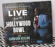 GARRISON KEILLOR "LIVE FROM THE HOLLYWOOD BOWL" 2 CD SET 2016 Hghbridge NEW