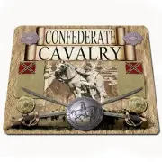 Confederate Cavalry CSA Army American Civil War Themed mouse pad