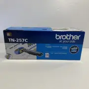 Genuine Brother TN-257C CYAN Toner HL L3230CDW L3270CDW MFC L3745CDW L3770CDW