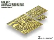 ETModel 1/35 E35-087 WWII German Pz.Kpfw.IV Ausf.H Basic Part For DRAGON Smart