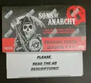 Sons Of Anarchy seasons 4 & 5 factory sealed trading card box