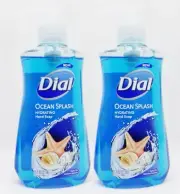 2 Dial OCEAN SPLASH Hydrating Liquid Hand Soap Wash Pump 7.5 oz each