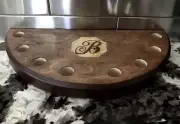 Blanton’s Bourbon Cork Stopper Display. Stoppers Not Included.