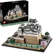 LEGO Architecture Himeji Castle, Collectible Model Building Kit for Adults, Idea for Fans of Creative Gardening and Japanese Culture, Relaxing 3D Puzzle or Desk Toy with Cherry Blossom Trees 21060