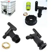 3/4” Tank Faucet For IBC Tank Tap Adapter Water Tank Adapter Garden Watering Hos