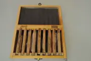 18 pc Parallel Steel Gauge Block Set, Ground Steel. Precision CNC Milling Ex Au