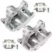 2x Front LH & RH Disc Brake Caliper w/ Bracket for Nissan Maxima 2003-2008 3.5L (for: Nissan)