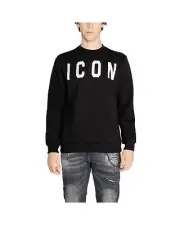 Icon Cotton Blend Sweater - Sweaters - Black And White -Size 44