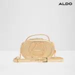 【ALDO】ITZEL-簡單獨特的造型手提包斜背包(金色)