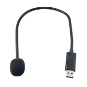 Mini USB Microphone for Laptop and Desktop Computer with Gooseneck for PC