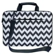 15 inch Printed Canvas Laptop Messenger Bag Carrying Case Briefcase Handbag 3093