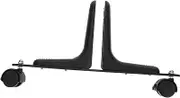 TOGEVAL Stable Divider Bracket with Wheels Divider Stand Base Compact Easy to Install for Home Office Spaces Design