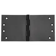 20x10cm Broad Butt Hinge, Matte Black