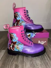 Dr. Martens 1460 New Order Technique Combat Boots Mens 7.5 / Womens 9