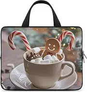 Laptop Case Sleeve Shockproof Computer Carrying Bag Candy Coffee Laptop Bag Tote Lightweight Notebook Case Cover Traveling Briefcase Handle Bags for Travel Business 17inch