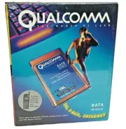Qualcomm Data On The Go Fax/Modem PC Card 33.6 Kbps NEW Fast Free Shipping!