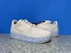 Nike Air Force 1 Crater Flyknit Sz 6 Womens / 4.5Y White Platinum AF1 DC7273 100