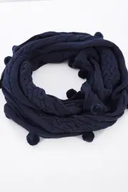 Bobble Loop Scarf--ELM-81A1043