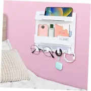Floating Shelves for Bedside Shelf Accessories Organizer, Wall Mount Self