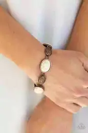 Paparazzi CACTUS COUNTRY copper bracelet